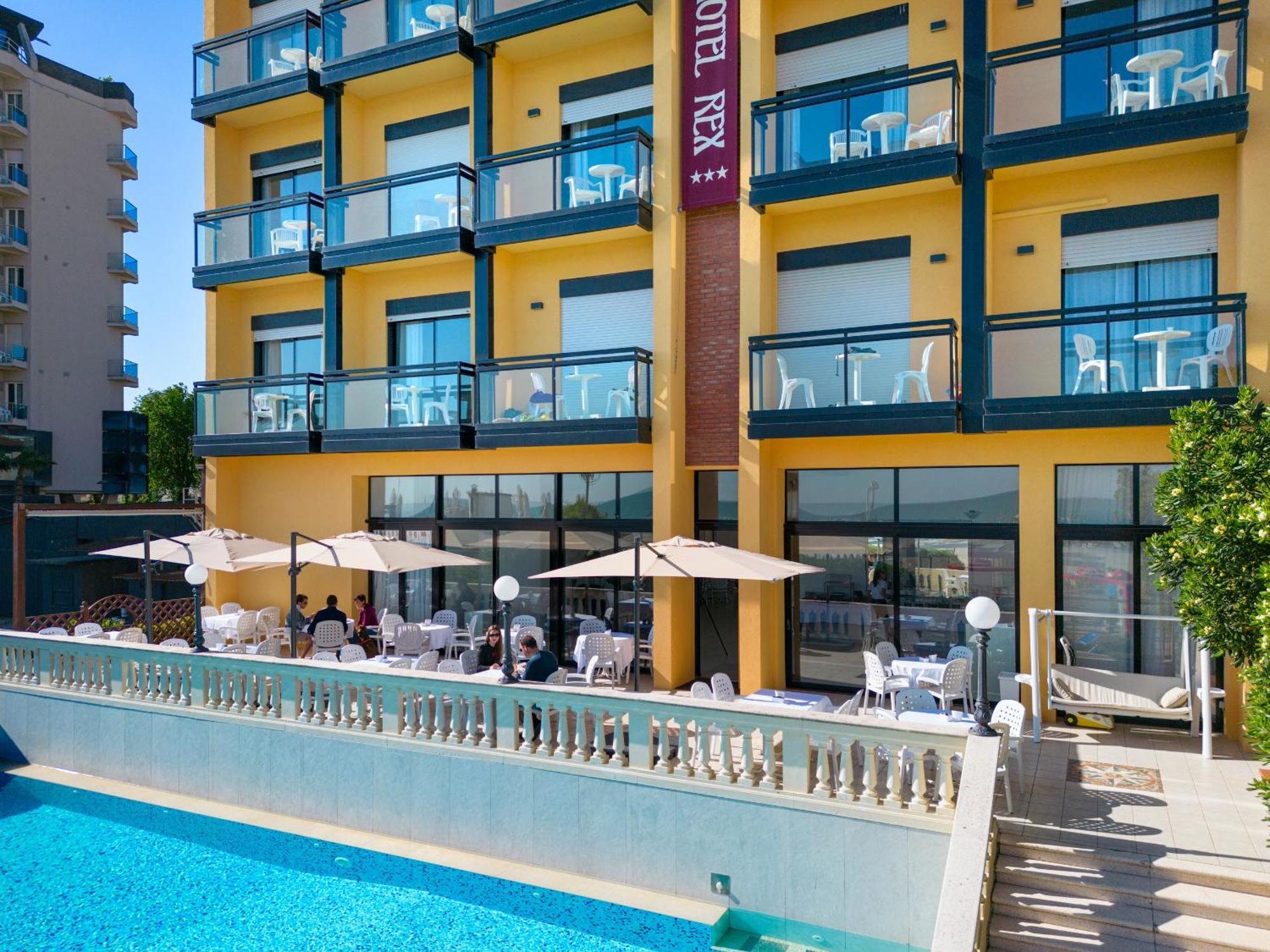 Rex Residence Hotel Cattolica Eksteriør billede