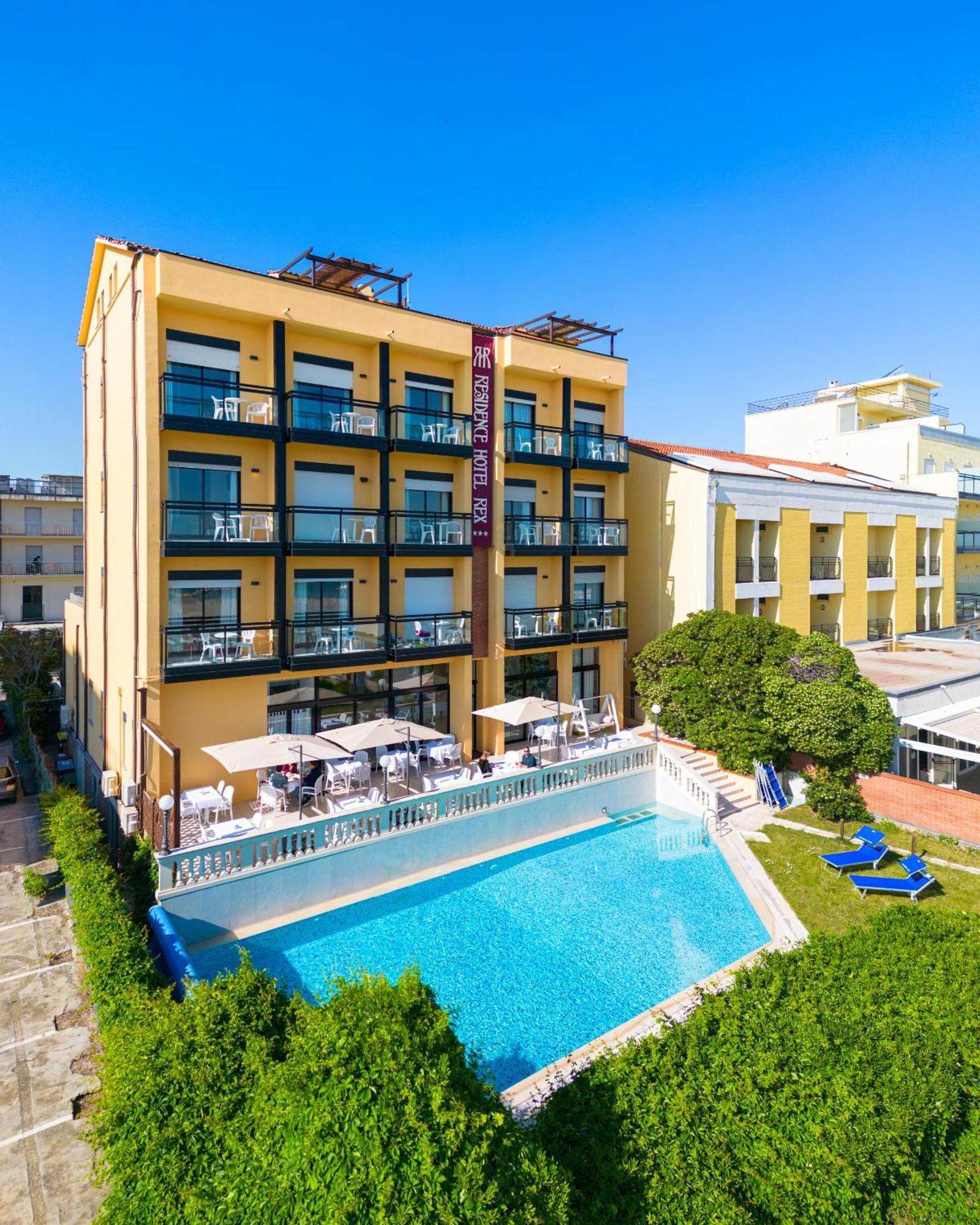 Rex Residence Hotel Cattolica Eksteriør billede